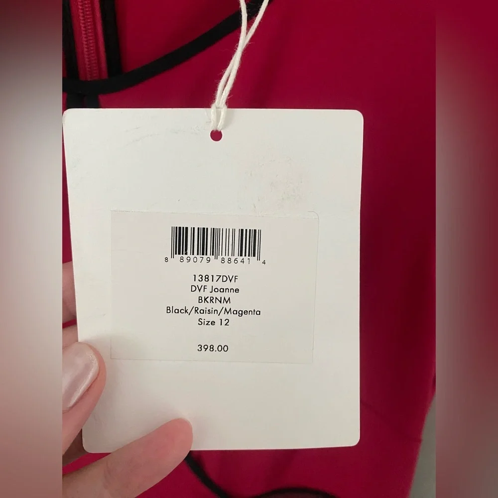 NWT - Diane Von Furstenberg - Bodice Mid Dress - Size 12 - Picture 4 of 5